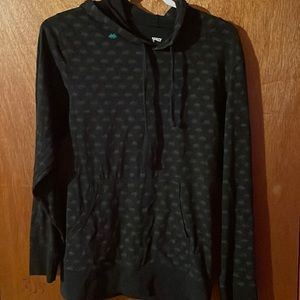 Medium men’s light sweater with hoodie